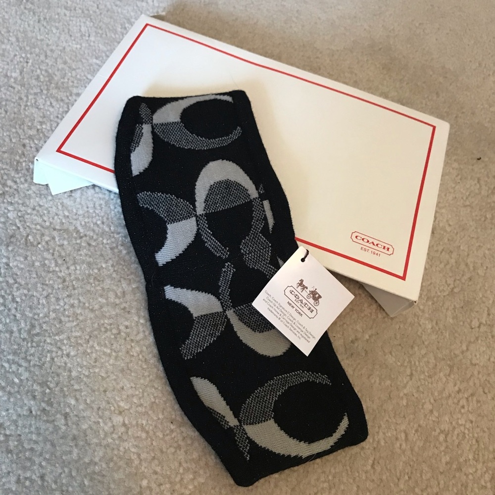 Coach ear warmer